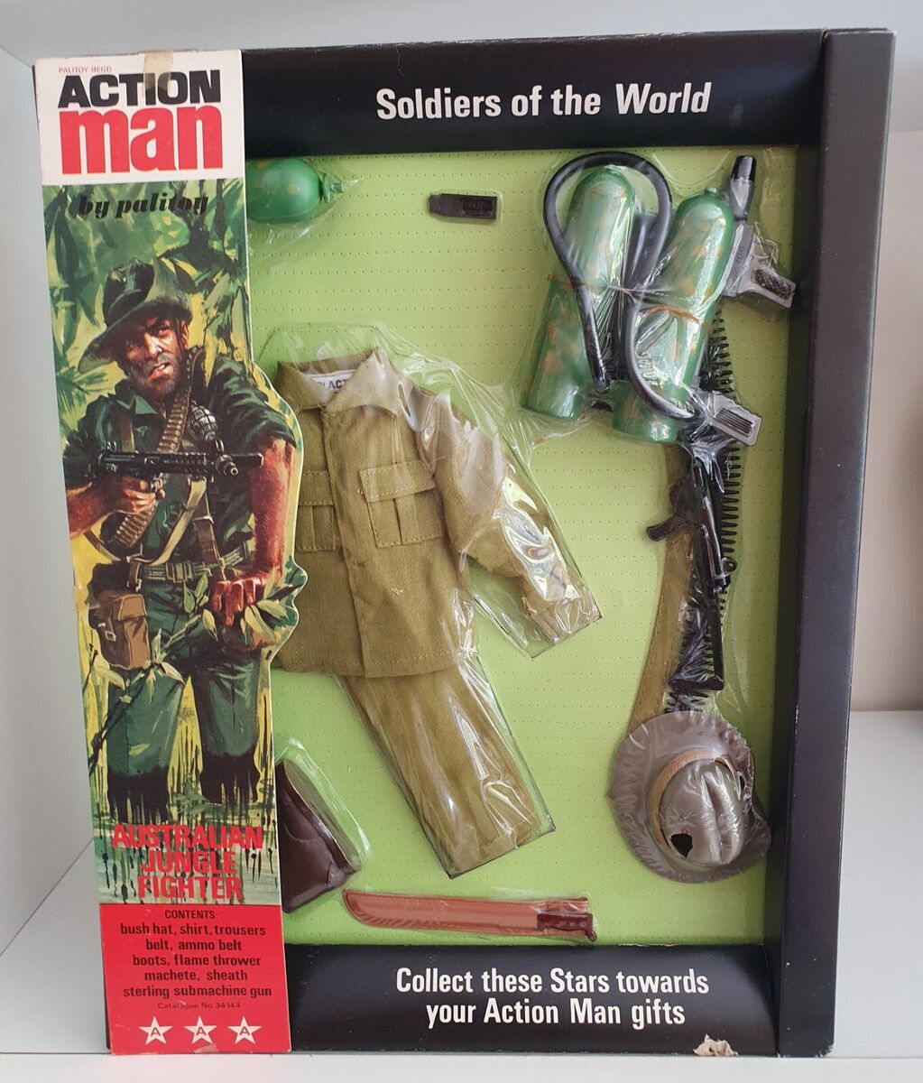 Gi Joe vintage 1964-73 Action Man SOTW Jungle Fighter Ultra Gi Joe vintage 1964-73 Action Man SOTW Jungle Fighter Ultra