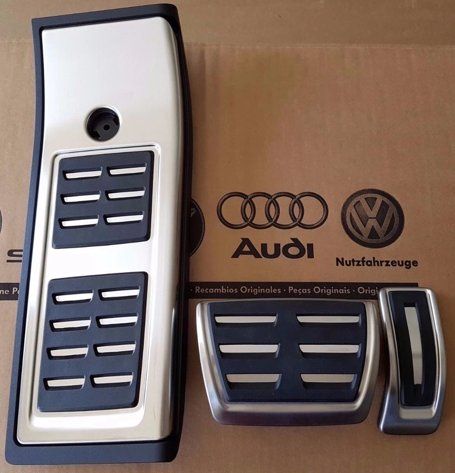 original Audi Q5 Pedalset SQ5 Pedale Pedalkappen Fußstütze Typ FY ab 2017 - Bild 1 von 1