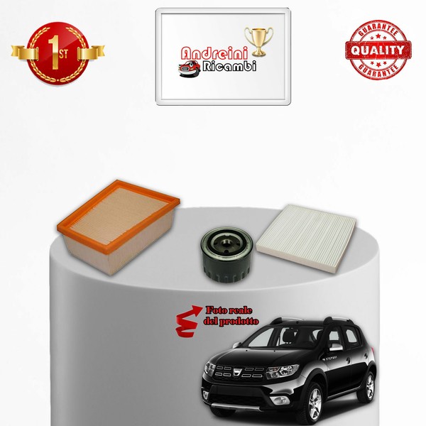 Set Service 3 Filter Dacia Sandero II 1.6 77KW 105CV Von 2013->-image