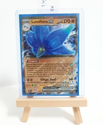 Pokemon Lumiflora Ex 123 Double Rare Excellent Obsidian Flames 