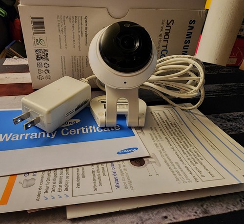 Cámara inteligente de seguridad IP inalámbrica Samsung SNH-C6417BN, MicroSD, 1080p WiFi, HD + - Imagen 7 de 11