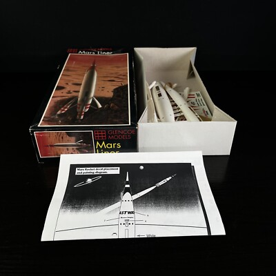 Glencoe Models Mars Liner 05914 1/144 FS Plastic Model Kit NIB