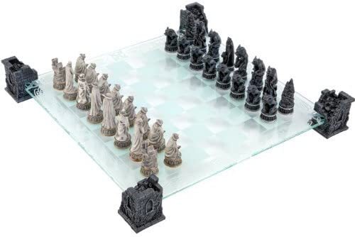 Nemesis Now Vampire Werewolf Chess Set 44cm Black | eBay