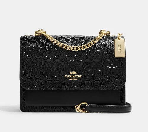 Coach signature leather outlet