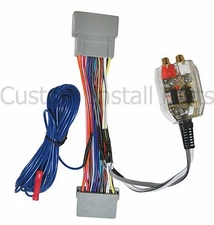 Factory Radio Add A Sub Amp Plug & Play Harness + Bass Inline Fits Honda