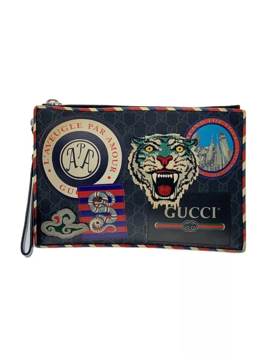 Sac pochette GUCCI GG Supreme Night Courier PVC multicolore occasion