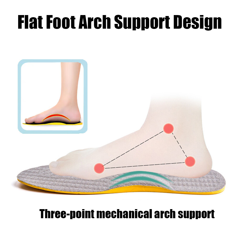 Arch Support Flat Foot Orthopedic Insoles Women Men Valgus Feet