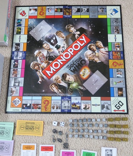 Monopoly Doctor Who 50th Anniversary Collector's Board Game Complete - Picture 3 of 8