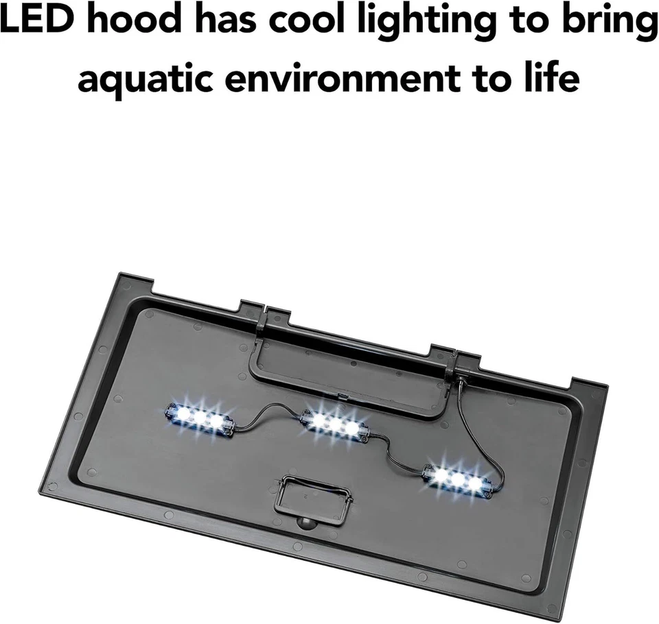 Aqueon Aquarium Fish Tank Starter Kit with LED Lighting 10 Gallon Fish Tank - Image 4 of 4
