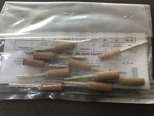 10 X Garryson Abrasive Mounted Point - W164 Shape 6 x 20mm A120