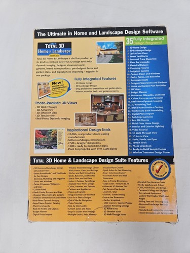 Total 3D Home &Landscape PC CD-ROM 2004 - Picture 2 of 8