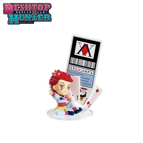 RE-MENT Hunter x Hunter DesQ Desktop HUNTER Mini Figure Toy Hisoka
