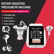 Rotating R-F Vacuum Face Lift Body Slimming Machine Cellulite Wrinkle Reduction