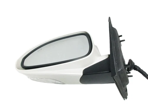 CHIPPED 13-17 Buick Enclave Signal Mirror Blind Spot Left Driver LH White Frost
