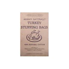 Turkey Stuffing Bags 100% Heavy Cotton Mesh Mess-Free 2-Pack