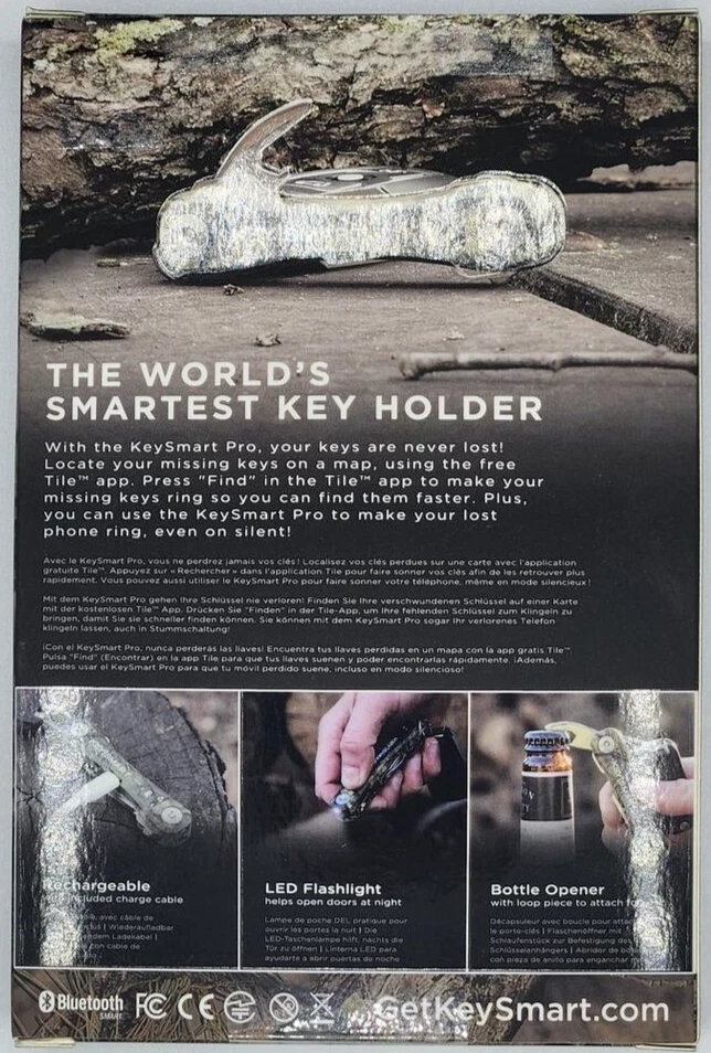 KeySmart - Pro with Tile Smart Technology, Mossy Oak Camo - Image 2 of 2