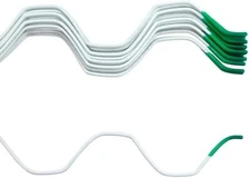 Greenhouse Wire Only 6' 6" PVC Coated Spring Lock (20 Pack)