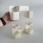 Bathroom Caddy Organizer, Two Piece, Helps Keep a Stylish Clean Bathroom