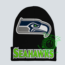 Seattle Seahawks NFL Beanie, One Size Fits Most ALL NFL Teams Available