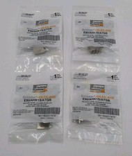 Lot of 4 Schluter Systems E90/AHK1S/ATGB Brushed Nickle Aluminum Outside Corner