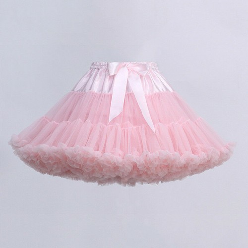Jupon femme fille crinoline jupon ballet ballet tutu jupe robe lolita - Photo 9/24