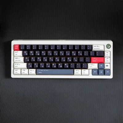 Morse code Theme Dye-sub PBT Cherry Profile PBT Keycap Set