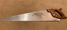 Hand Saw, SEARS CRAFTSMAN # 9 36194 Kromedge Taper Ground Handsaw, USA