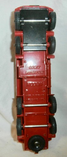 Vintage DINKY SUPERTOYS Foden Mobilgas Mobiloil DieCast Petrol Tanker Truck - Picture 7 of 8