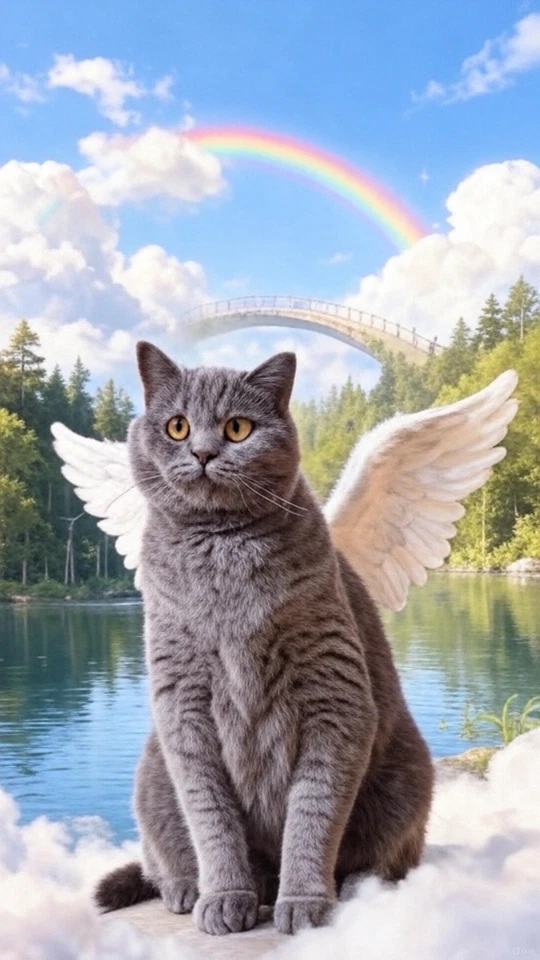 Custom Cat Memorial Portrait | Cat Photo to Digital Art | 2-Hour Delivery - Image 2 of 4