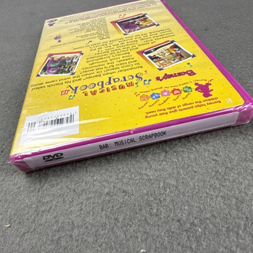 Barney's Musical Scrapbook DVD 50 Minutes of Sing Along 14 Songs Baby Bop BJ - Imagen 5 de 5
