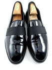 Allen Edmonds "JAMES" Formal Dress Loafers 8.5 D Black Patent WORN ONCE (725N)