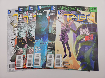DC Comics Talon #0, 1, 1 (signed by Tynion), 2, 3, 4 (lot of 6 comics) VF/NM