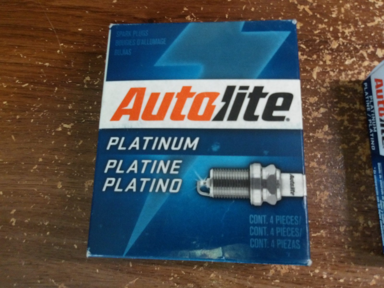 Genuine Autolite spark plugs - Part number  AP3924