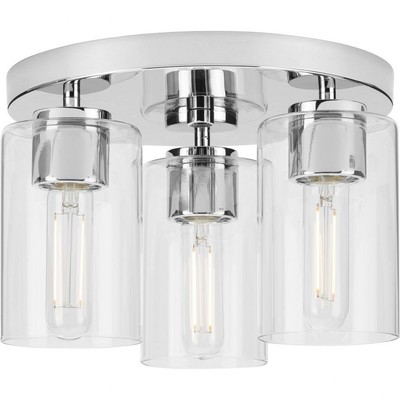 Progress Lighting - Cofield - 3 Light Flush Mount In Contemporary Style-7.75