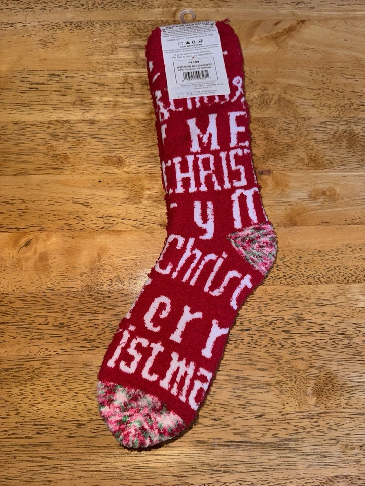 ¡NUEVO! Calcetines Más Suaves del Mundo Acogedora Colección Feliz Navidad Cómodos Calcetines Crew Foto 3 de 4