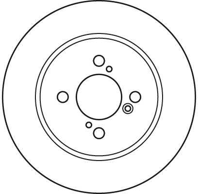 Disque de frein TRW DF6122 contre le sifflement au freinage des voitures