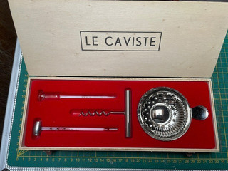Coffret Sommelier "Le Caviste" en Bois Accessoires Vin