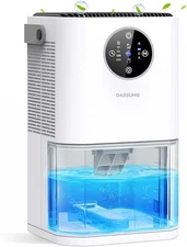 DAESUNG Dehumidifiers for Home 60 OZ, 2025 New Quiet Dehumidifier for Bedroom 