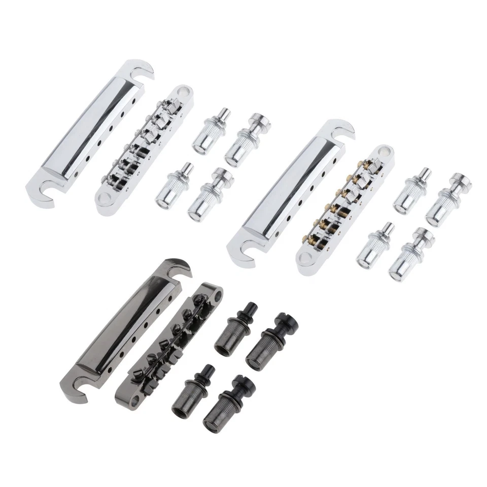 GUITARE ELECTRIQUE PONT de PIECE PIECE STUDS pour GUITARE STYLE LP - Photo 1/1