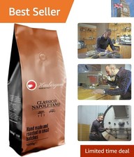 Gourmet 1kg Classic Italian Coffee - Full-Bodied Blend of Robusta & Arabica 25.99 per kilo