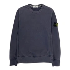 Stone Island Jumper Navy Blue Sweatshirt Pullover Size Medium READ DESCRIPTION