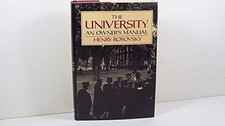 University: An Owner's Manual by Rosovsky, Henry