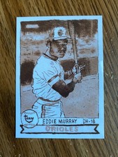 Eddie Murray 12/50 Sepia 2025 Topps Shoebox Treasures Andy Friedman #60