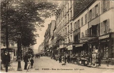 Old postcard Paris 15th - Rue du commerce (156623)