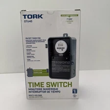TORK DTU40 Indoor/Outdoor, 7-Day 40-Amp Universal Multi-Volt Time Switch