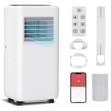 9000BTU Portable Air Conditioner Mobile Unit with Remote Control WIFI 24H Timer
