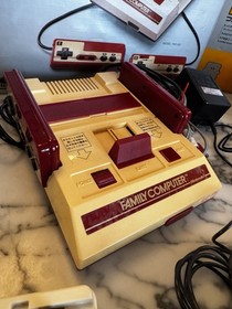 Nintendo Famicom & Disk System Consoles COMPLETE w/OG Boxes Paperwork Cables Etc
