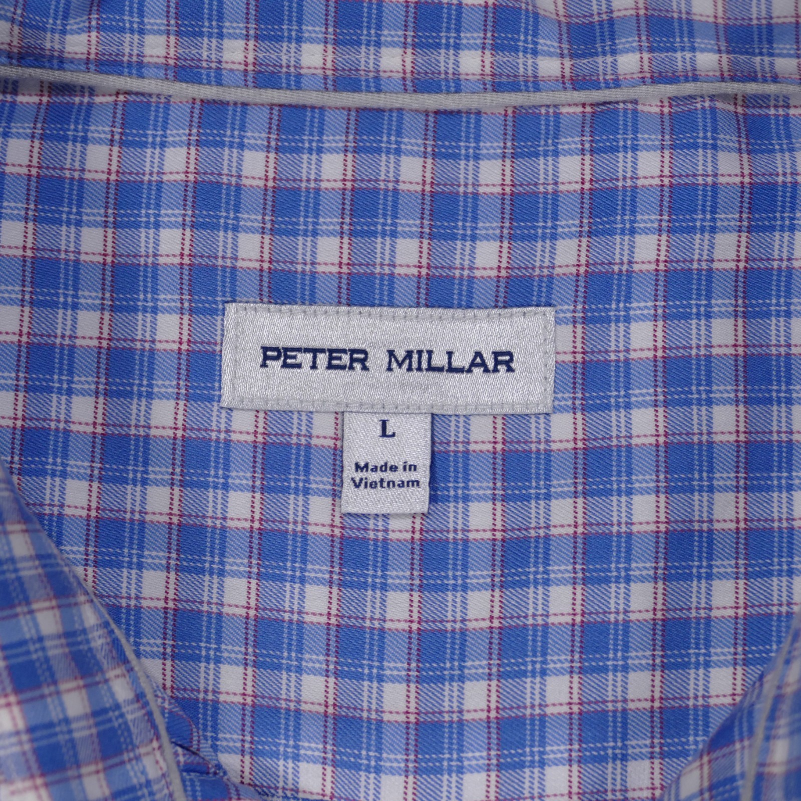 Peter Millar Performance Button Down Shirt Mens L… - image 6