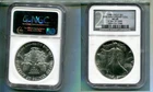 1988 AMERICAN SILVER EAGLE 1 OUNCE .999 FINE COIN NGC MS69 8887T