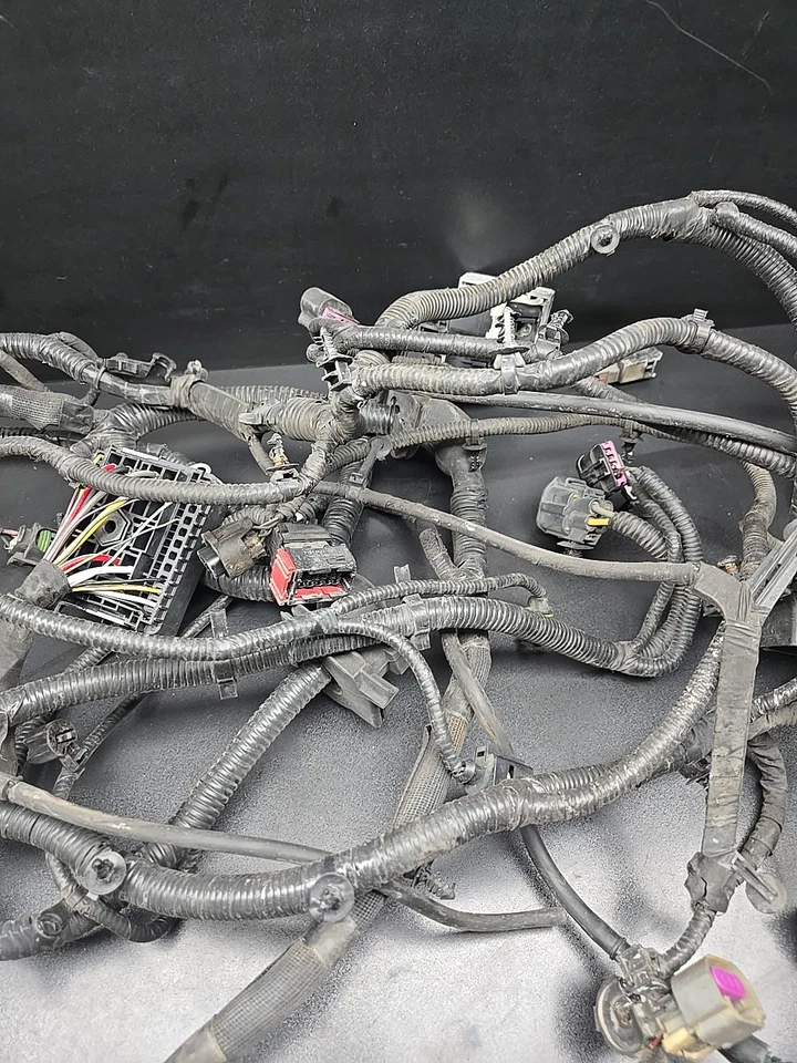 Cadillac XTS 2013 carrocería de faros delanteros arnés de cableado OEM 22937785 AFS Foto 4 de 4